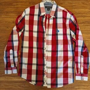 U.S. Polo Assn. Plaid Button Up